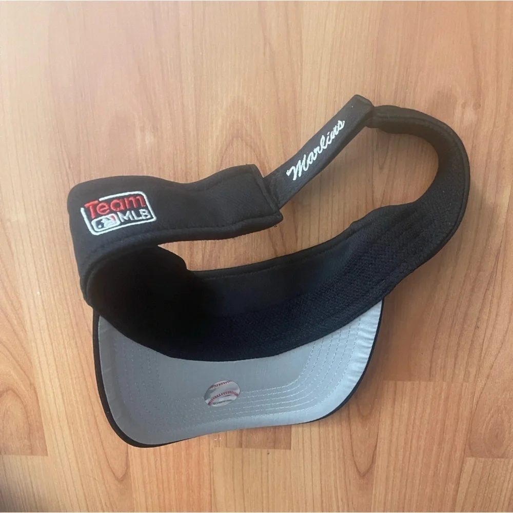 Marlins OSFM official MLB black visor
